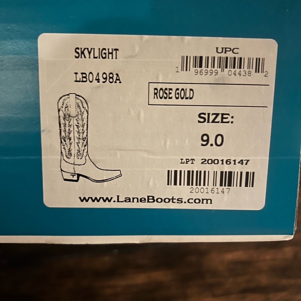 New in Box - Lane Boots- Size 9 - Picture 3 of 6
